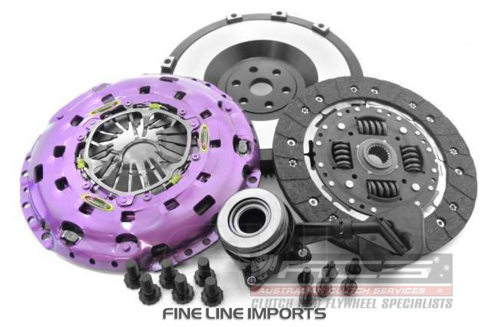 Heavy Duty Organic Clutch Kit Incl Flywheel & Concentric Slave Cilinder