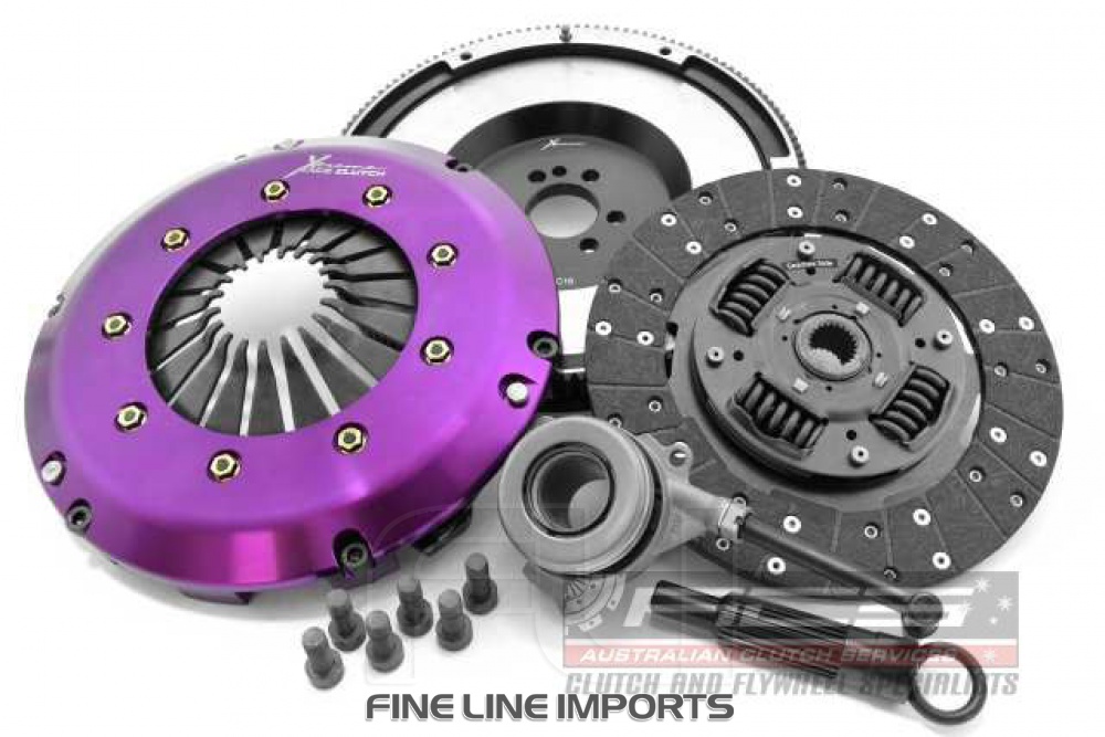 Heavy Duty Organic Clutch Kit Incl Flywheel & Concentric Slave Cilinder