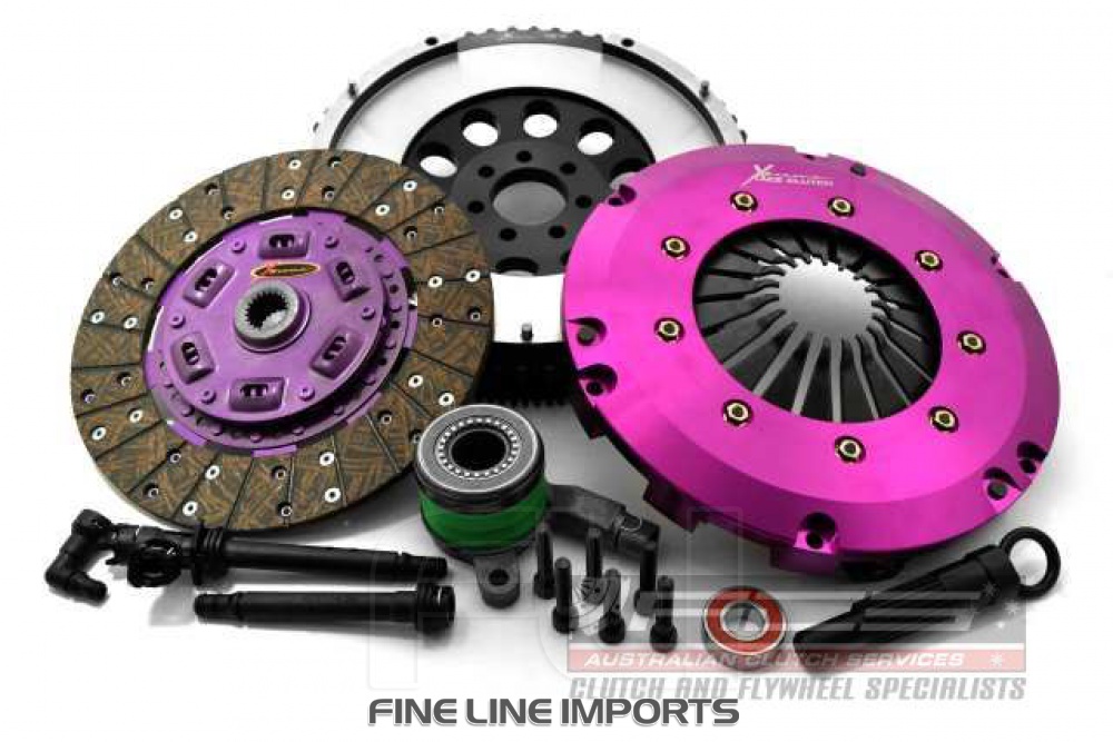 Heavy Duty Organic Clutch Kit Incl Flywheel & Concentric Slave Cilinder