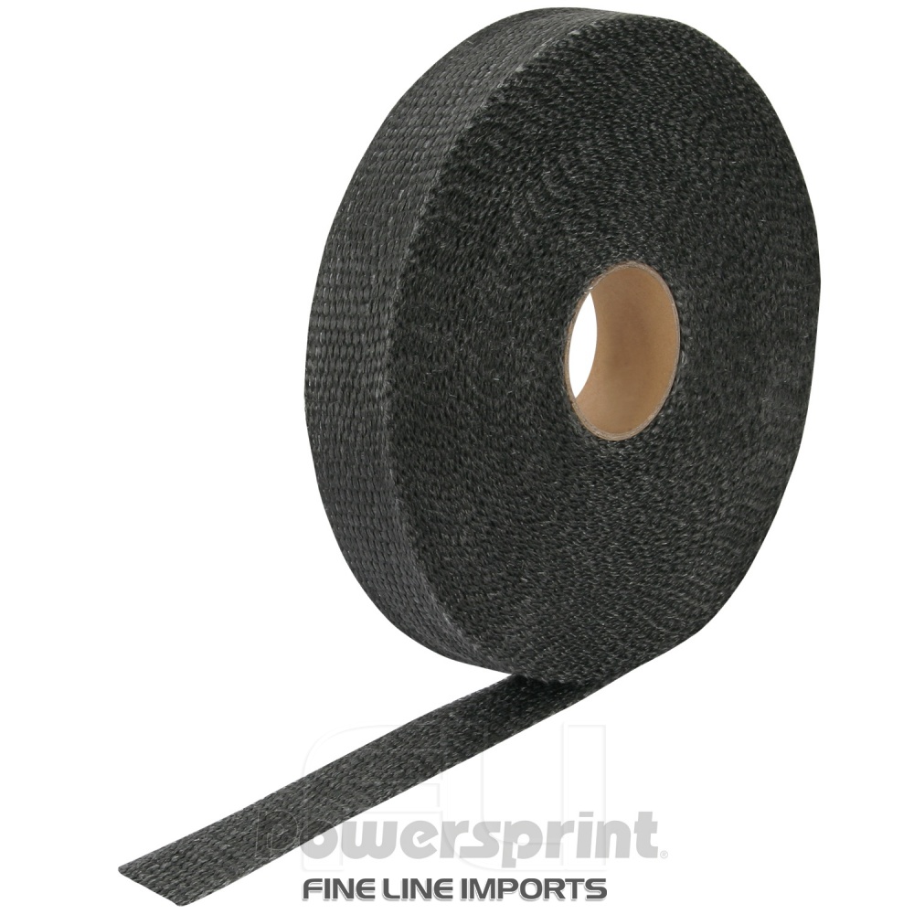 Image of HTX-E Heatwrap  -40 &deg;C -  +550 &deg;C, Zwart, 25mm Breed, 30 Meter Lang