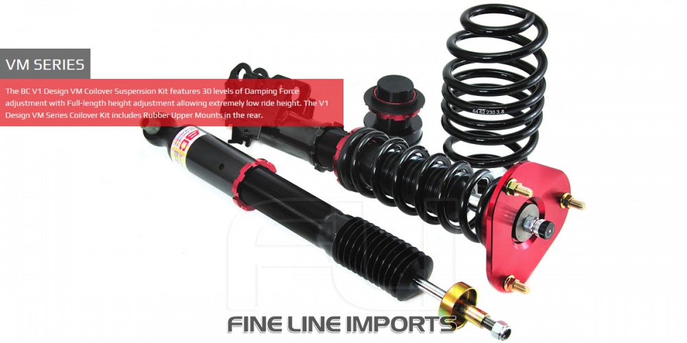 I-26-VM BC Racing - M3 E36 92-99