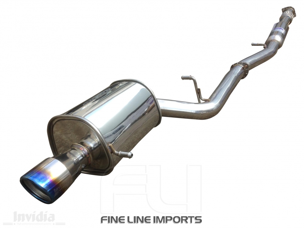 Invidia Cat-back exhaust Q300-Ti - SBCB-0101WQ-Ti - Subaru Impreza WRX