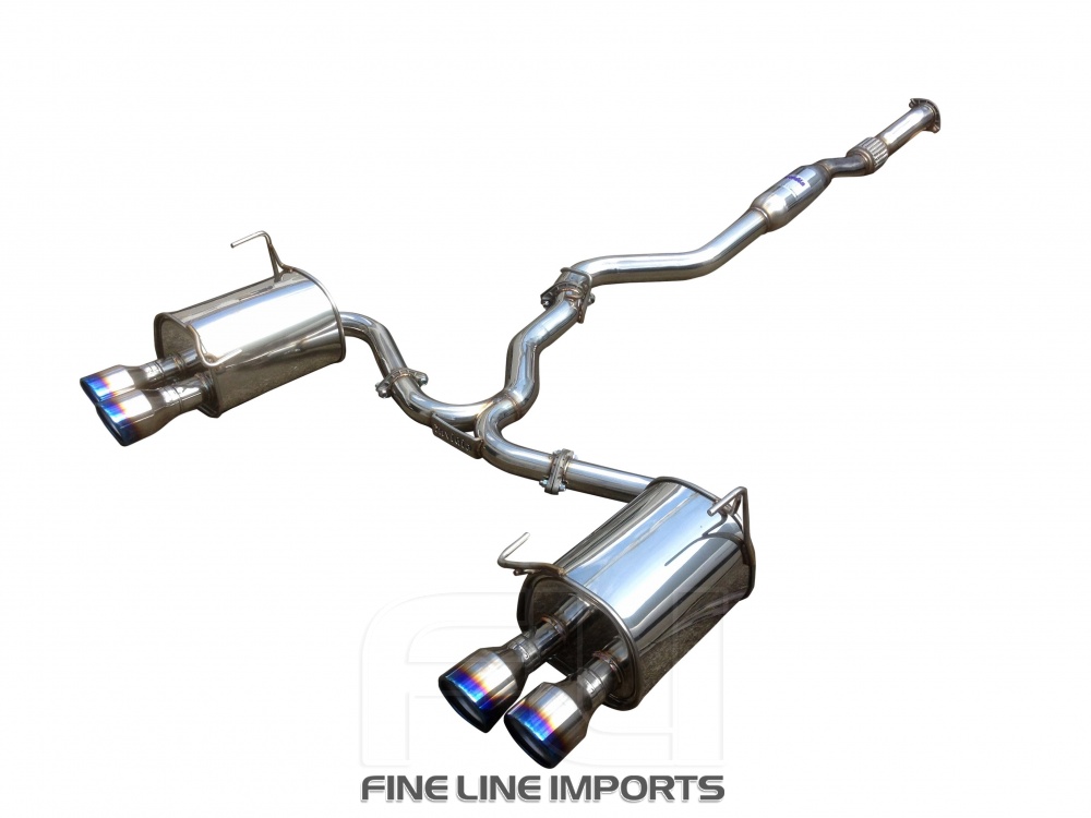 Invidia Cat-back exhaust Q300-Ti - SBCB-14010Q4-Ti - Subaru Impreza WRX