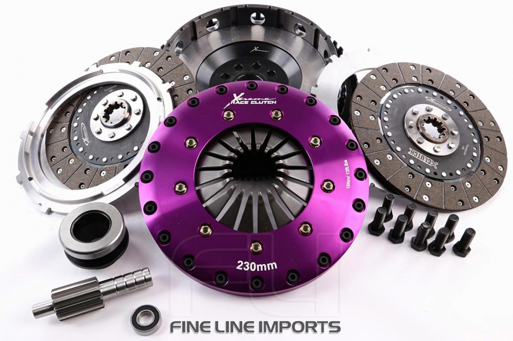 KBM23546-2G Xtreme Clutch Kit Inc Single Mass Flywheel-230mm Twin Solid Organic
