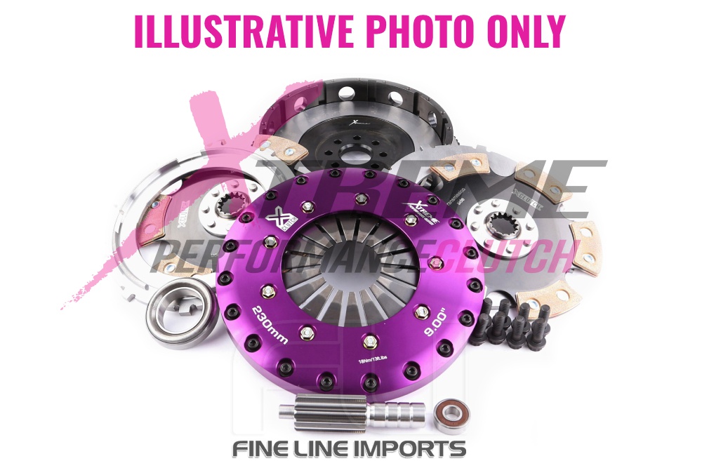 KBM23560-2E Xtreme Performance - 230mm Rigid Ceramic Twin Plate Clutch Kit Incl Flywheel
