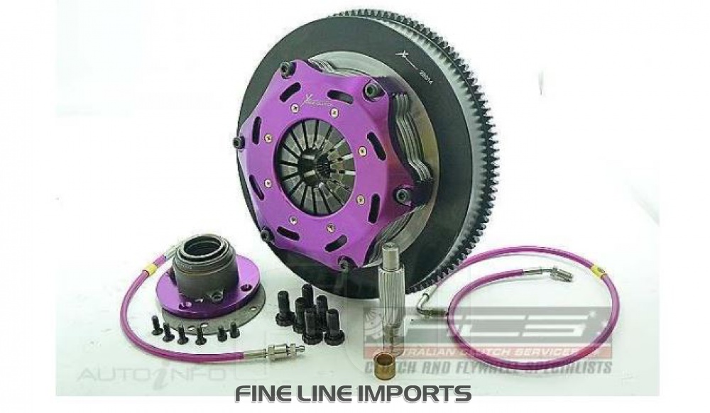 KCR23683-3E Xtreme Performance - 230mm Rigid Ceramic Triple Plate Clutch Kit Incl Flywheel & CSC