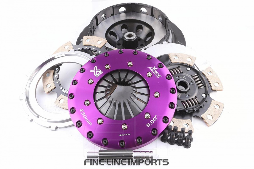 KFD23558-2B Xtreme Performance - 230mm Sprung Ceramic Twin Plate Clutch Kit Incl Flywheel