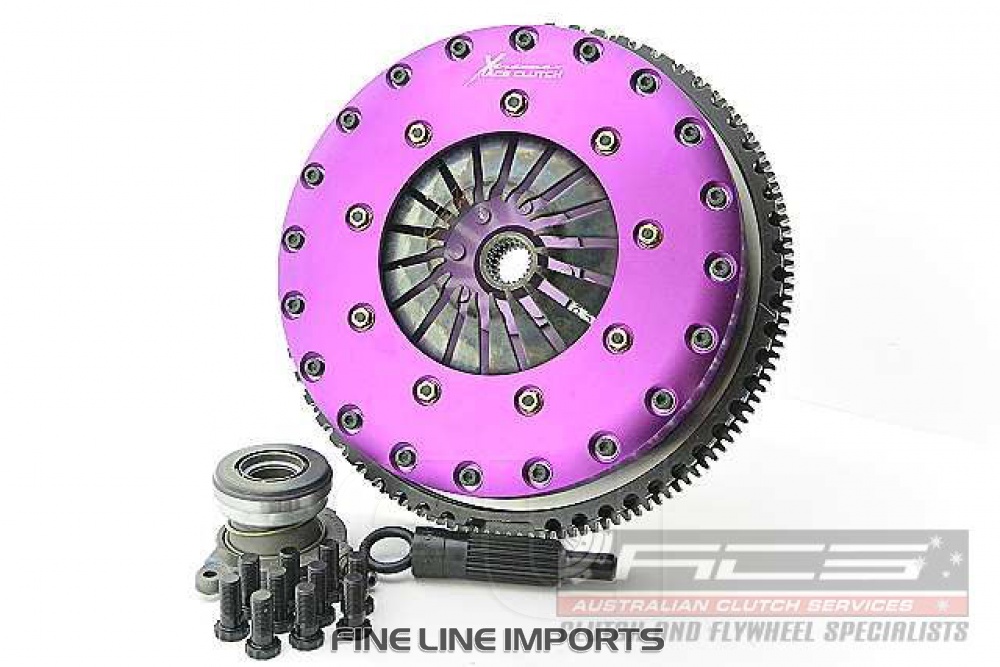 KFD23648-2P Xtreme Performance - 230mm Carbon Blade Twin Plate Clutch Kit Incl Flywheel & CSC 1670Nm