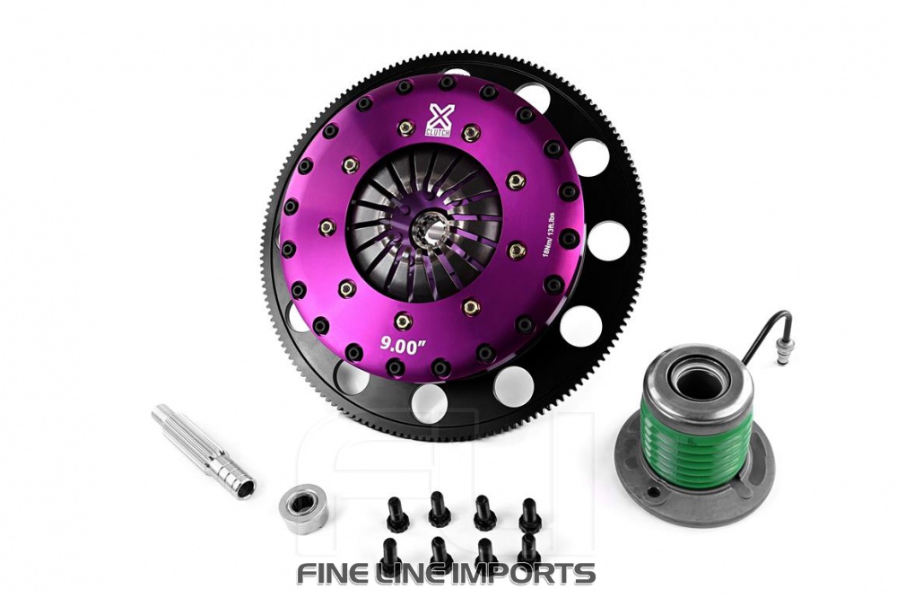 KFD23657-2G Xtreme Performance - 230mm Organic Twin Plate Clutch Kit Incl Flywheel & CSC