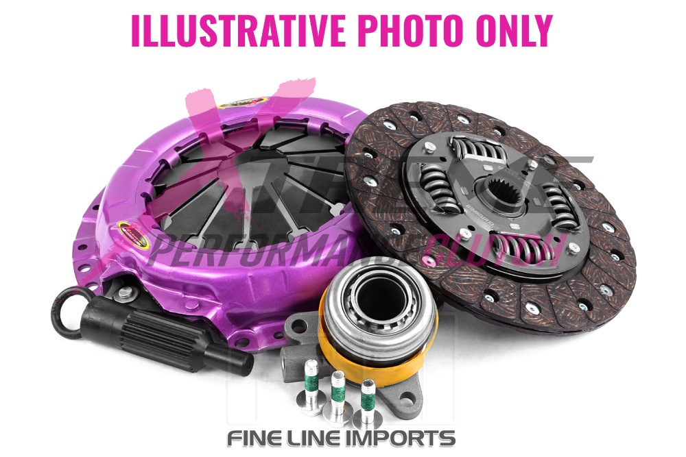 KFD24437-1A Clutch Kit - Xtreme Performance Heavy Duty Organic 600Nm