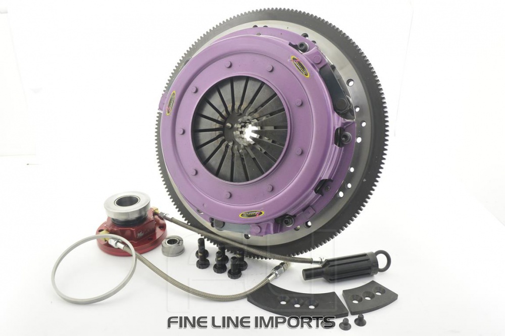 KFD27639-2G Xtreme Performance - 270mm Organic Twin Plate Clutch Kit Incl Flywheel & CSC