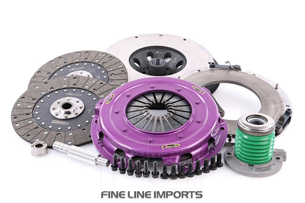 KFD27658-2G Xtreme Performance - 270mm Organic Twin Plate Clutch Kit Incl Flywheel & CSC 1300Nm