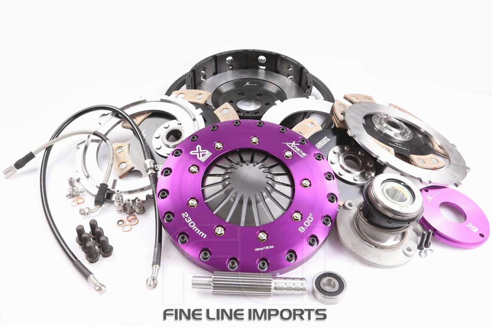 KGM23631-3E Xtreme Motorsport - 230mm Rigid Ceramic Triple Plate Clutch Kit Incl Flywheel & CSC