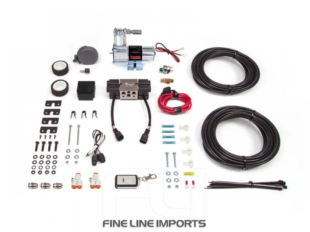Kit - Dual Electric Wireless Air Control with Compressor(120psi) (Pedders-499108)