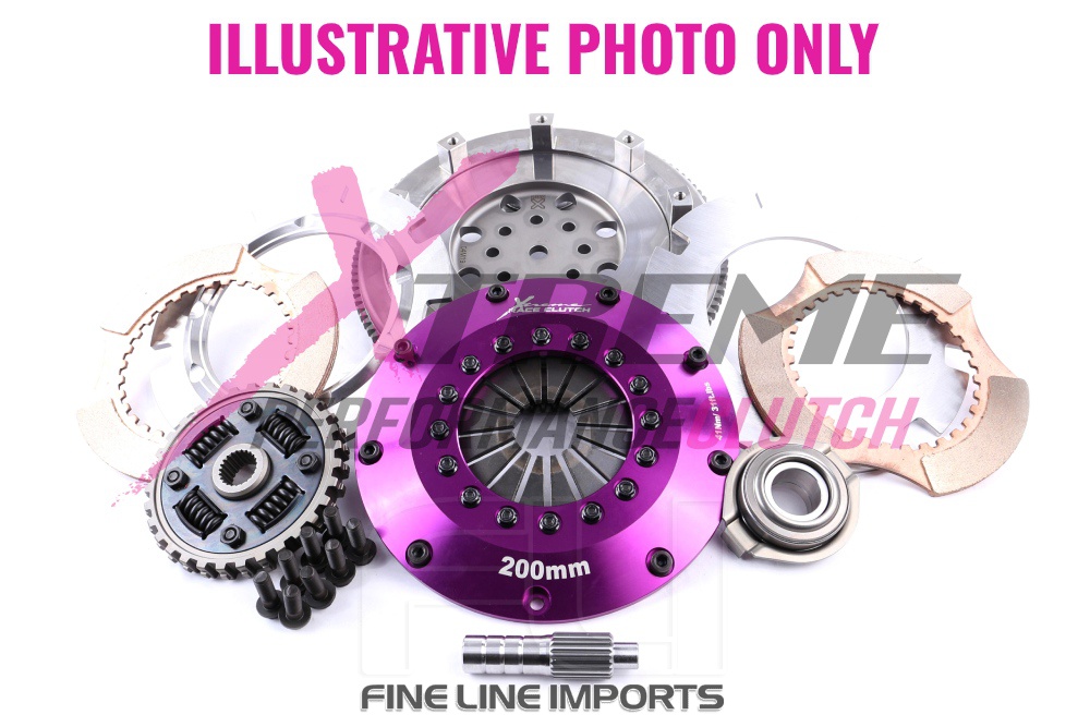 KMI23523-2B Xtreme Performance - 230mm Sprung Ceramic Twin Plate Clutch Kit Incl Flywheel