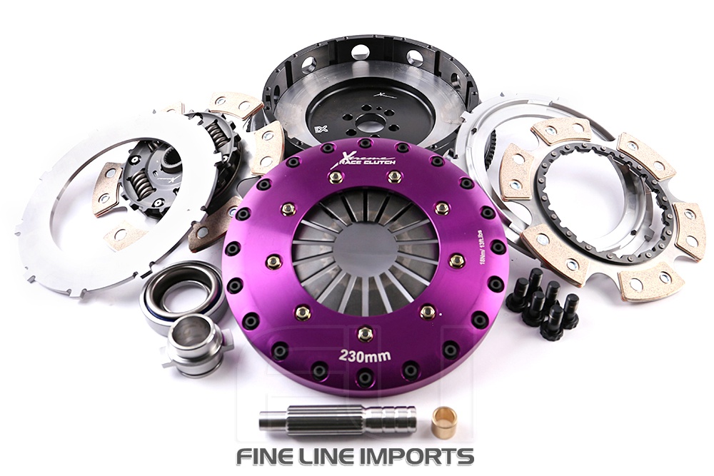 KNI23530-2B Xtreme Clutch Kit Inc Flywheel-230mm Twin Sprung Ceramic