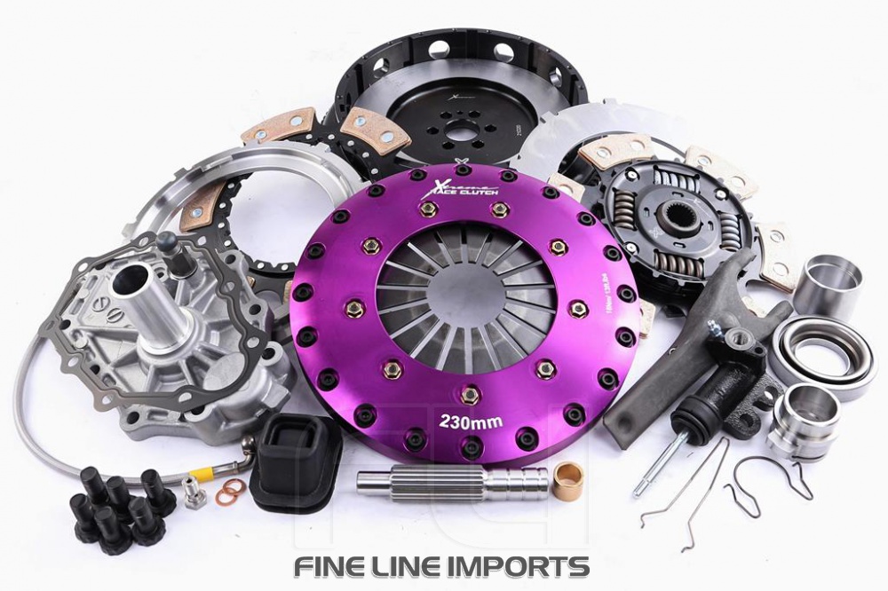 KNI23582-2B Xtreme Performance - 230mm Sprung Ceramic Twin Plate Clutch Kit Incl Flywheel