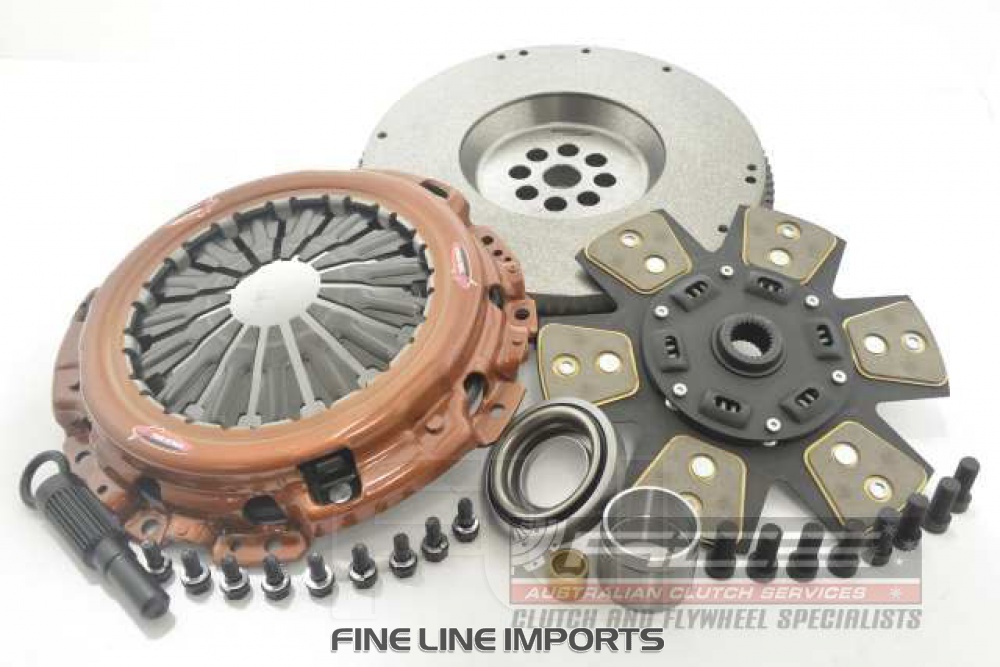 KSU24530-1B Clutch Kit - Xtreme Performance Heavy Duty Sprung Ceramic Incl Flywheel 700Nm
