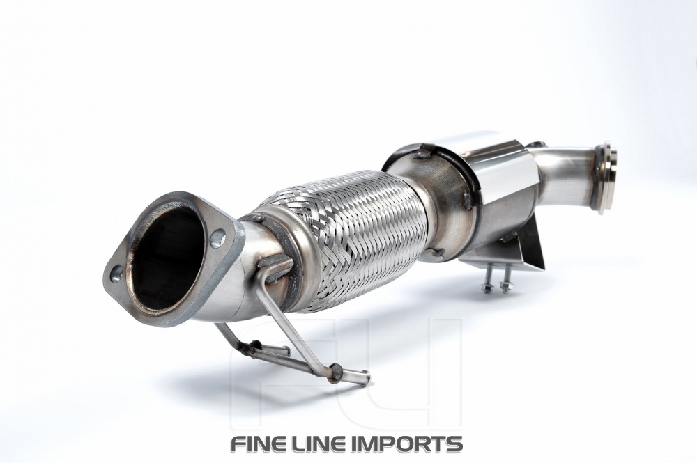 Large Bore Downpipe and Hi-Flow Sports Cat