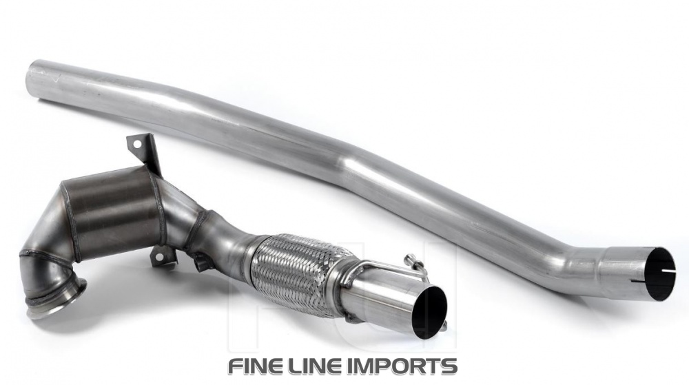 Large Bore Downpipe and Hi-Flow Sports Cat