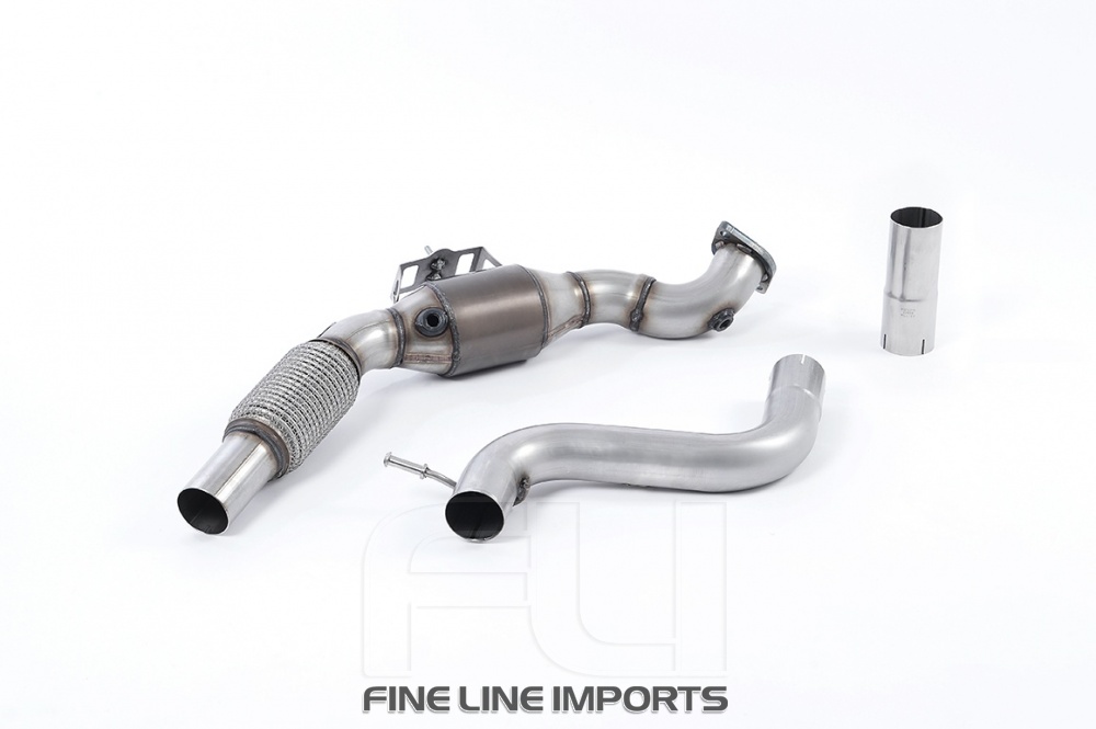 Large Bore Downpipe and Hi-Flow Sports Cat