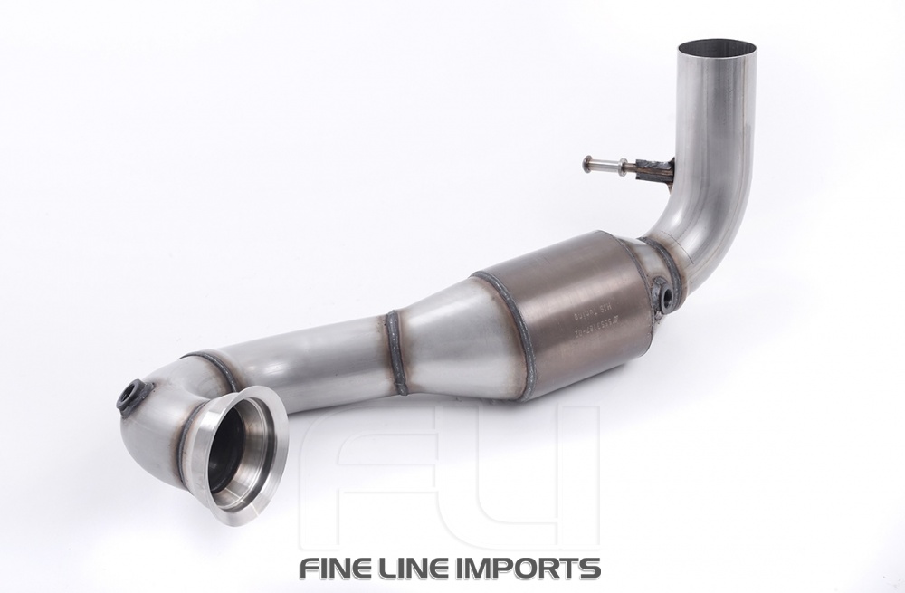 Large Bore Downpipe and Hi-Flow Sports Cat