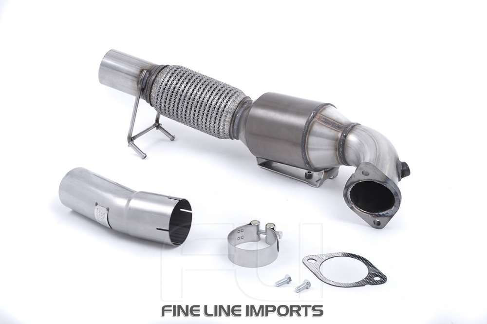Large Bore Downpipe and Hi-Flow Sports Cat