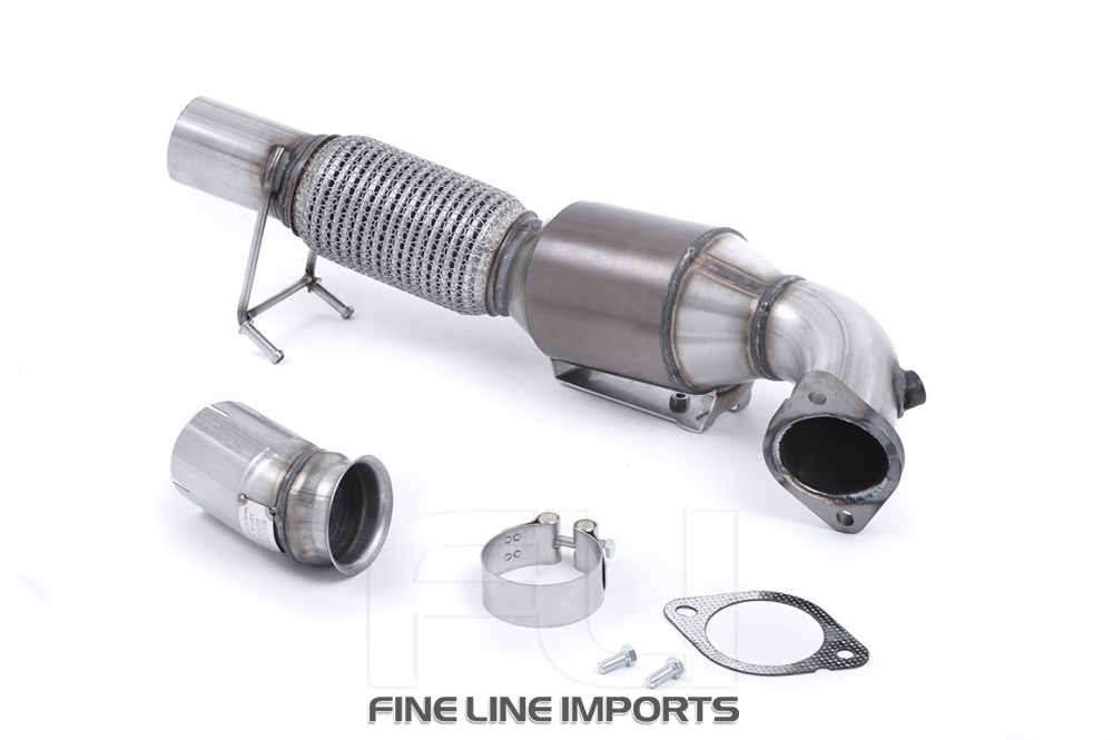 Large Bore Downpipe and Hi-Flow Sports Cat