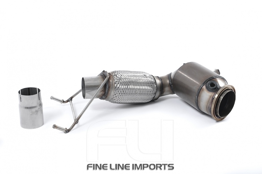 Large Bore Downpipe and Hi-Flow Sports Cat