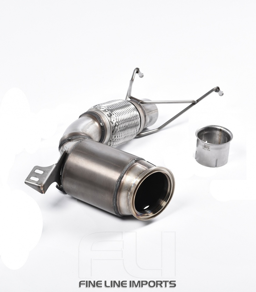 Large Bore Downpipe and Hi-Flow Sports Cat