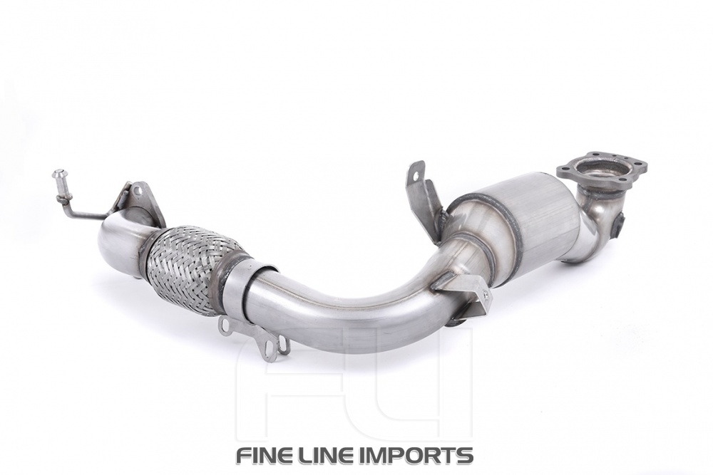 Large Bore Downpipe and Hi-Flow Sports Cat