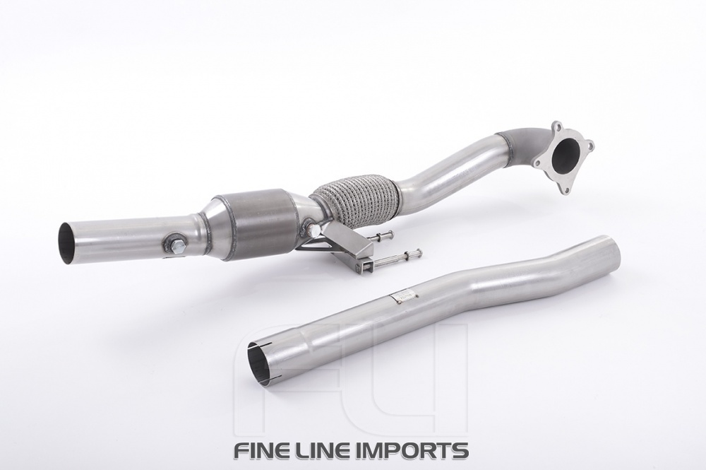 Large Bore Downpipe and Hi-Flow Sports Cat