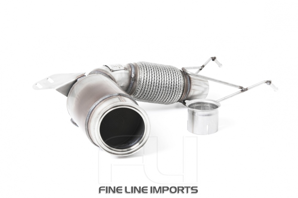 Large Bore Downpipe and Hi-Flow Sports Cat 200 Cell