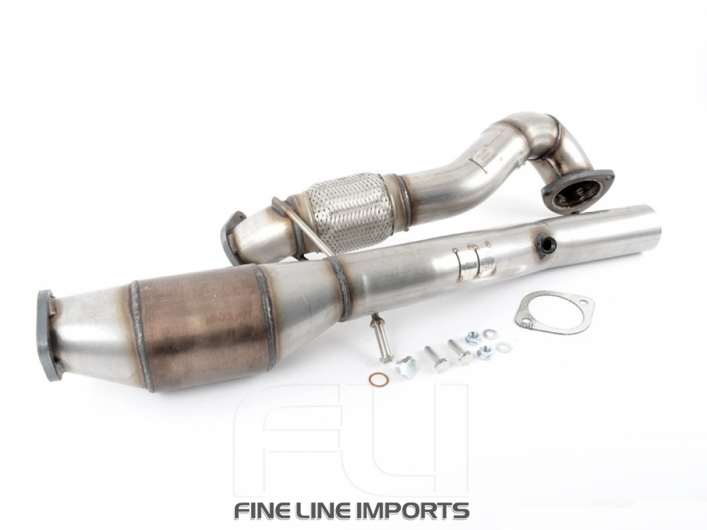 Large Bore Downpipe and Hi-Flow Sports Cat-