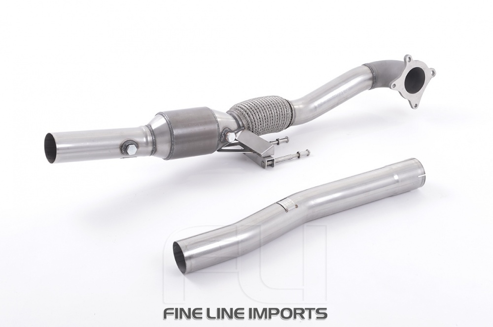 Large Bore Downpipe and Hi-Flow Sports Cat-