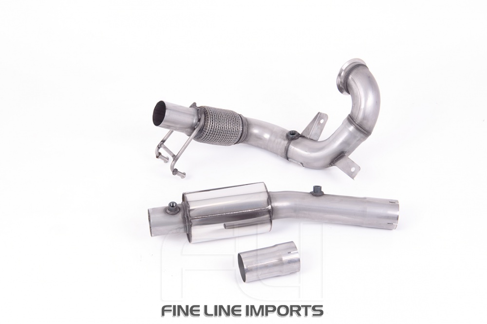 MILLTEK Large-bore Downpipe and De-cat