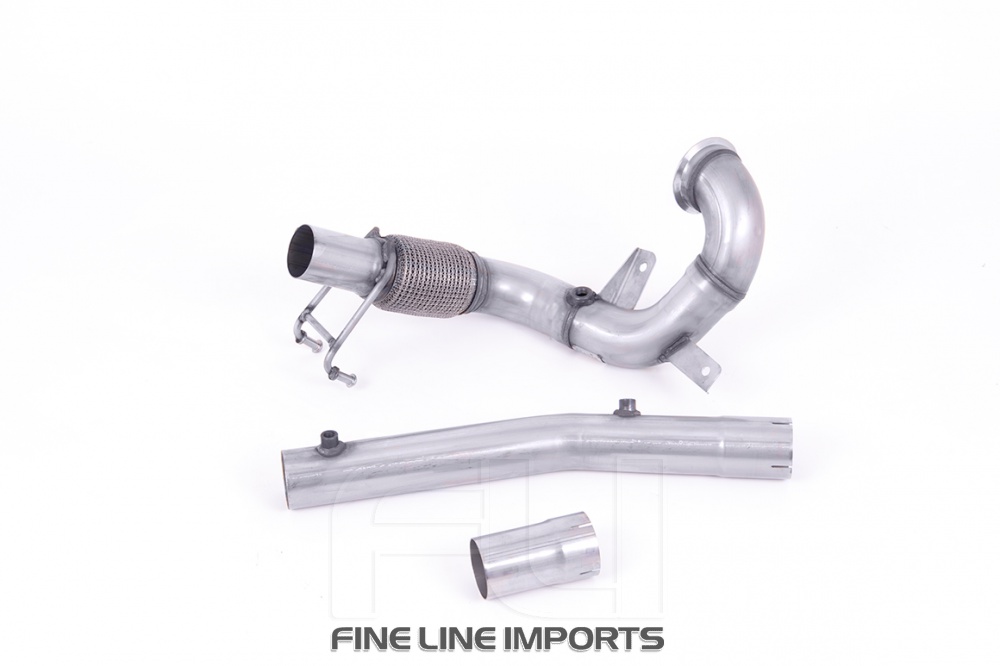 MILLTEK Large-bore Downpipe and De-cat