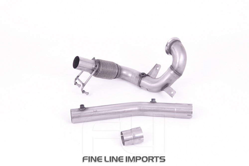 MILLTEK Large-bore Downpipe and De-cat