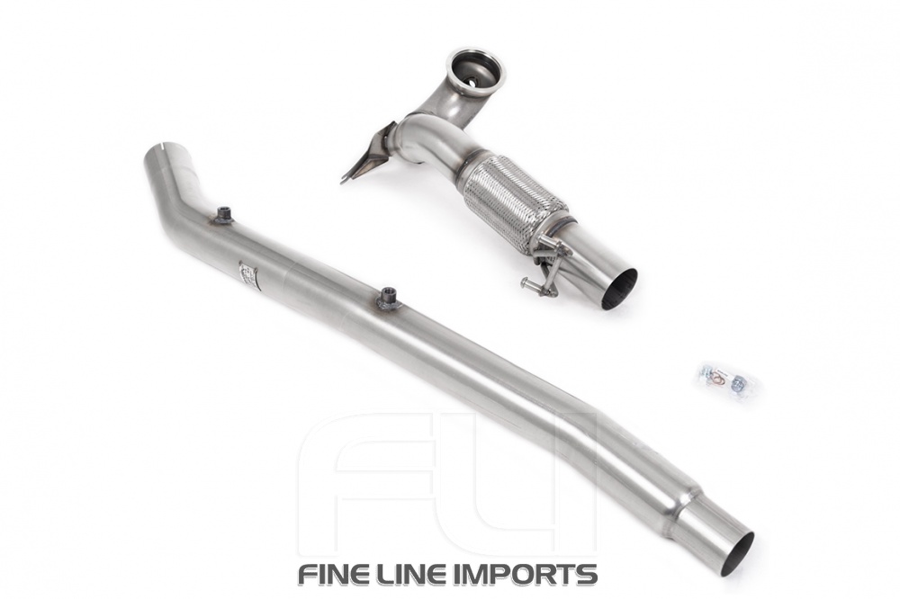 MILLTEK Large-bore Downpipe and De-cat