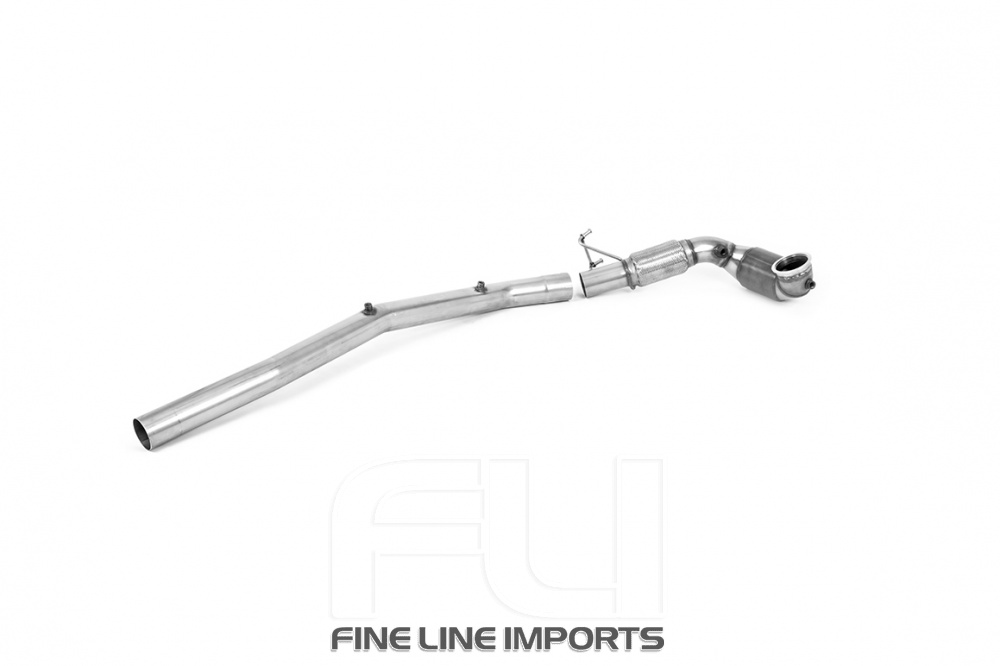 MILLTEK Large Bore Downpipe and Hi-Flow Sports Cat