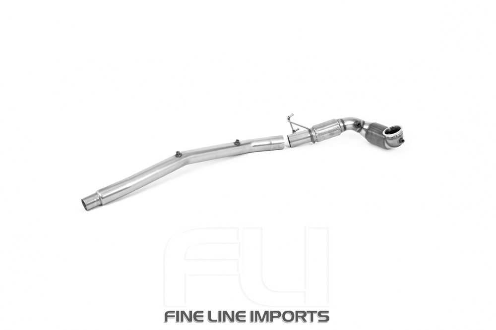 MILLTEK Large Bore Downpipe and Hi-Flow Sports Cat