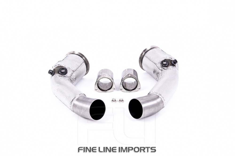 MILLTEK Large-bore Downpipes and Cat Bypass Pipes