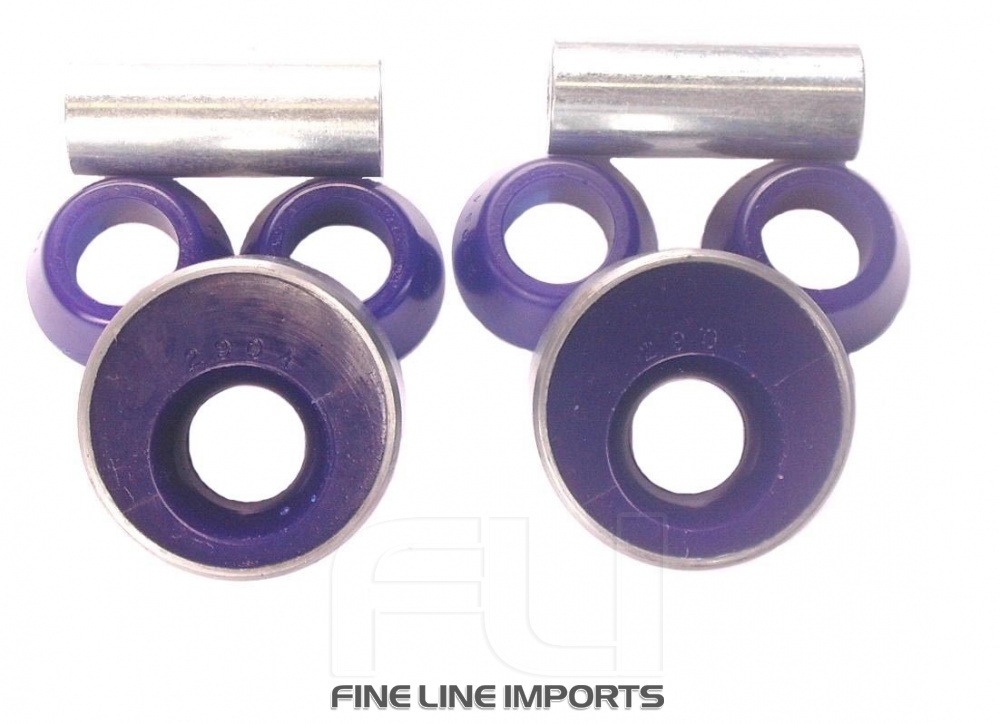 MITSUBISHI LANCER FR LWR CONTROL ARM INNER REAR BUSH 2 X OFFSET SPF3113K