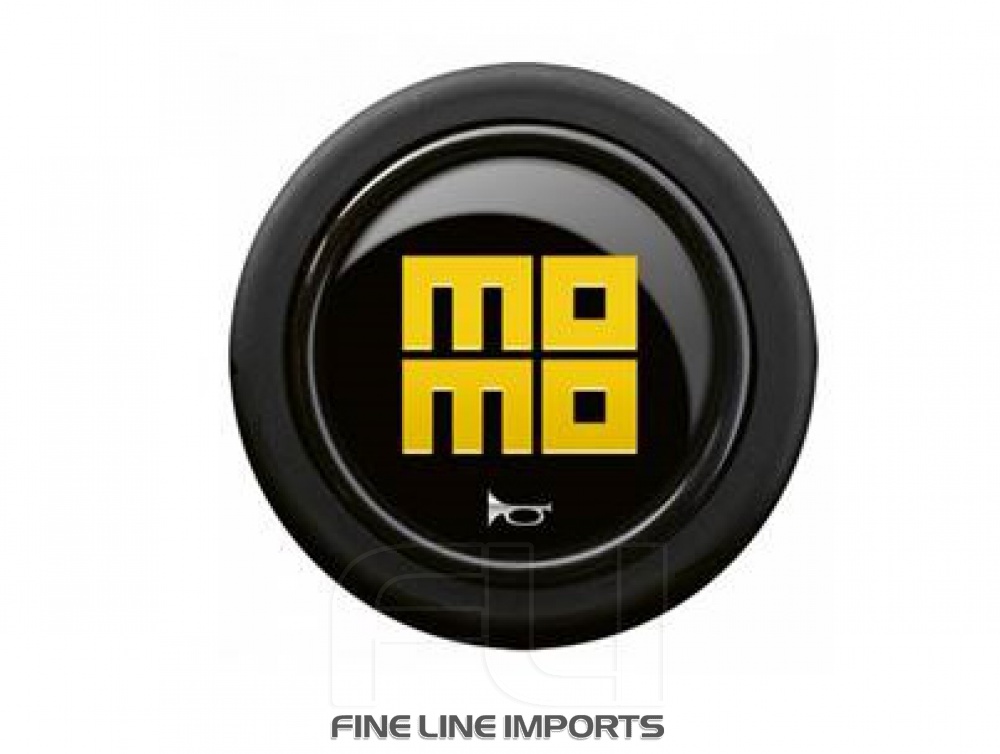 MOMO CLAXONKNOP HERITAGE - Zwart