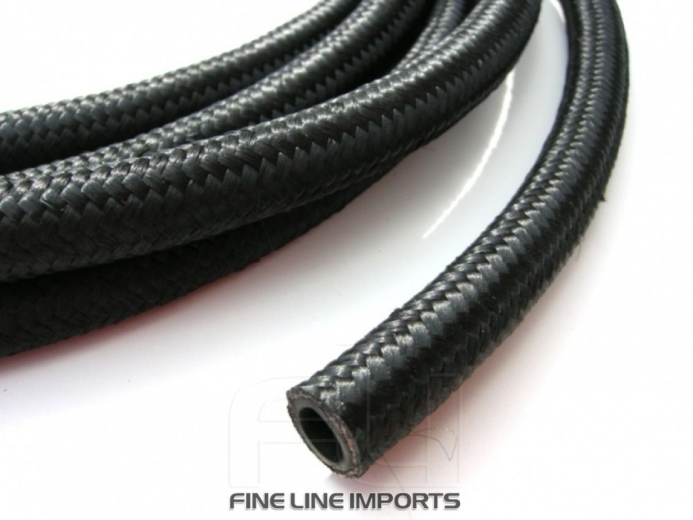 NBR Rubber Benzine Leiding (Nylon) 5.56mm inwendig