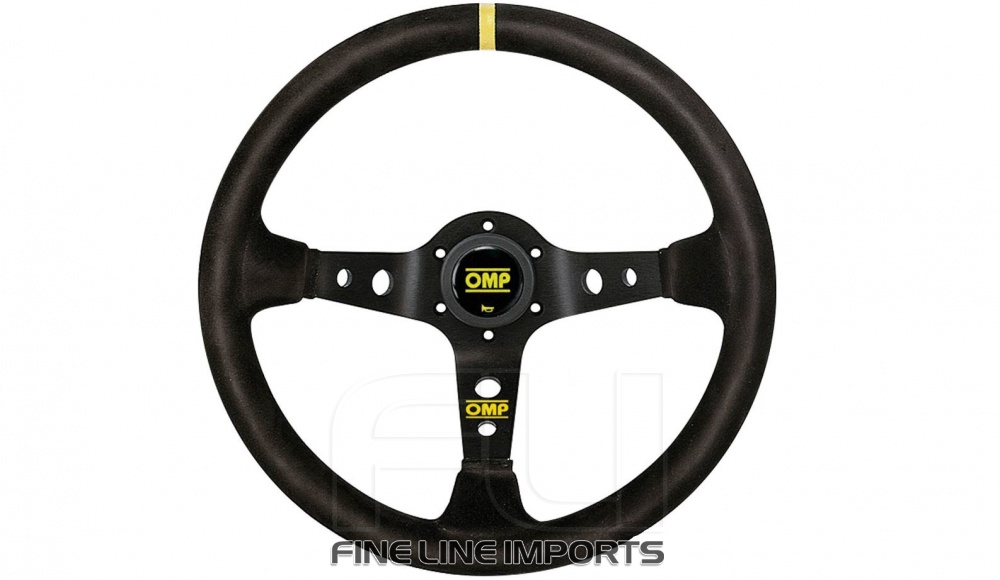 OMP Sportstuur Corsica Suéde/Zwart