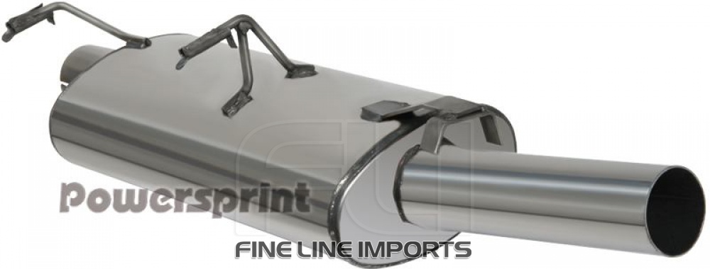 Opel Kadett E GSI Einddemper