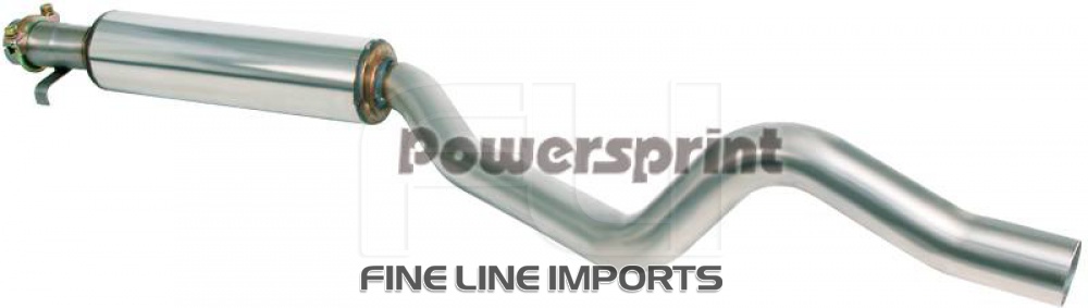 Opel Kadett E GSI Middendemper