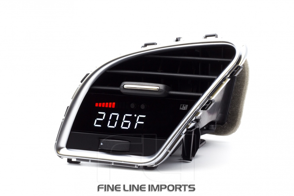 P3 Gauges - L3P3AB8X+V - Gauge installed in OE Vent