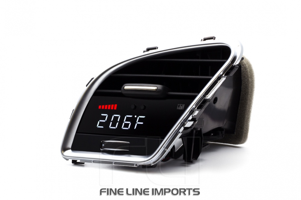 P3 Gauges - L3P3AB8X+VF - Gauge installed in OE Vent